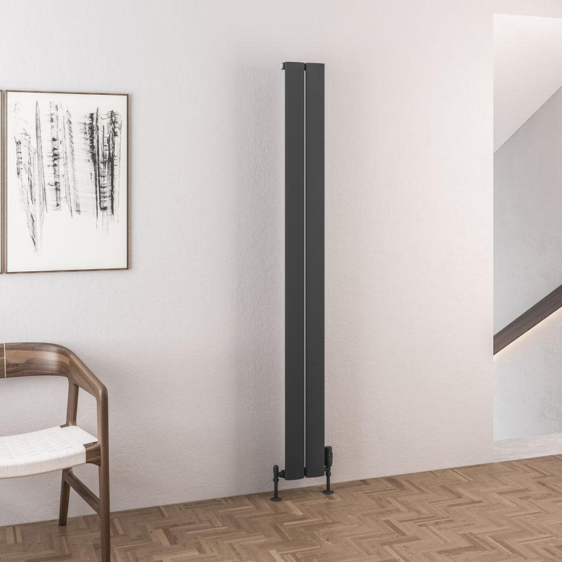 Malmesbury 1800 x 185 Aluminium Radiator