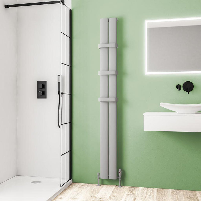 Malmesbury 1800 x 185 Aluminium Radiator