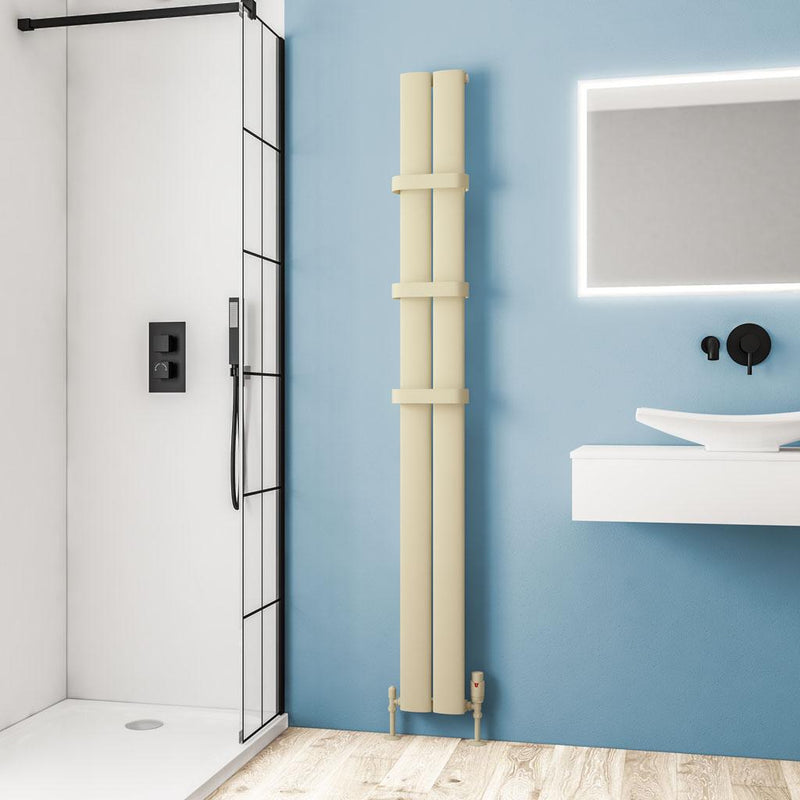 Malmesbury 1800 x 185 Aluminium Radiator