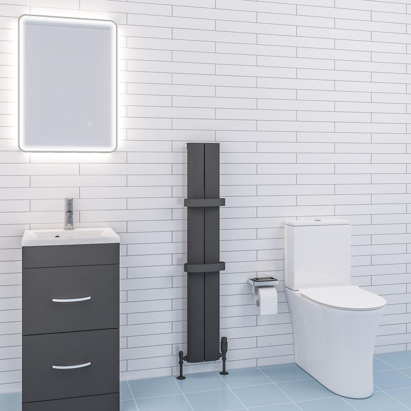 Preston 1200 x 185 Aluminium Radiator