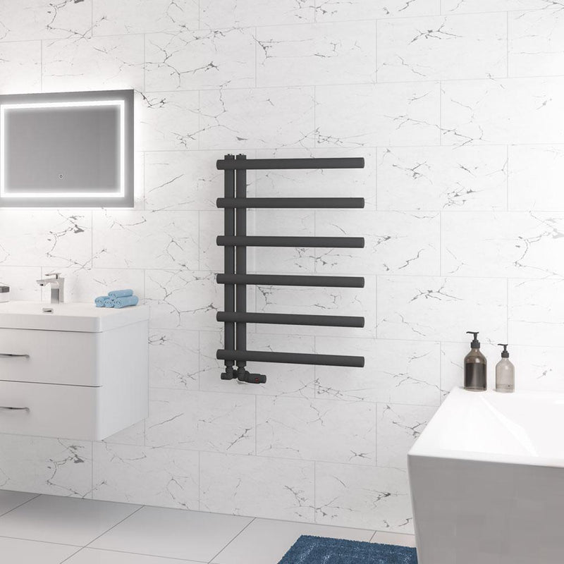 Marlow E-Style 850 x 600 Towel Rail