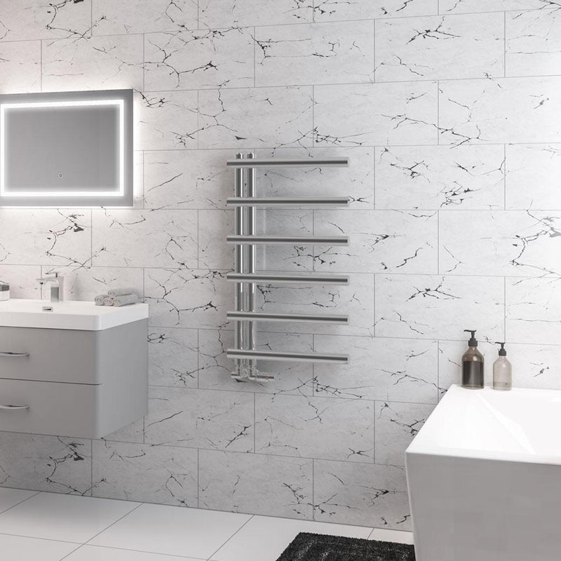 Marlow E-Style 850 x 500 Towel Rail