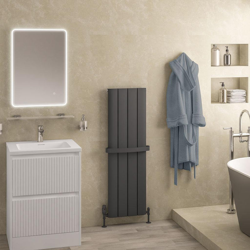 Withington 1200 x 375 Aluminium Radiator