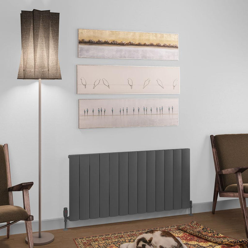 Tordino 600 x 1230 Aluminium Radiator