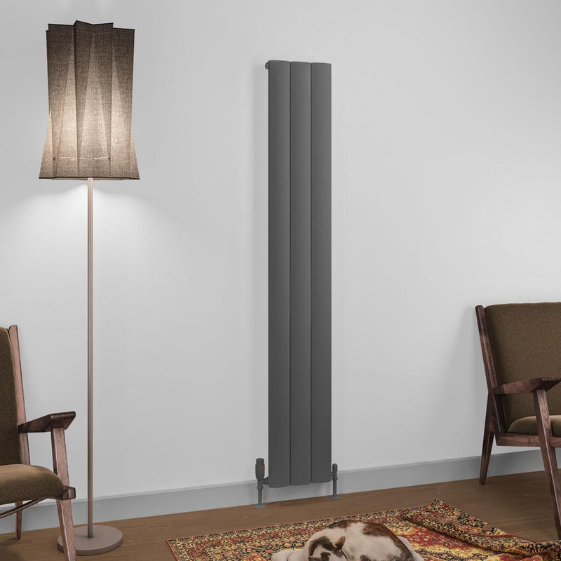 Tordino 1800 x 280 Aluminium Radiator