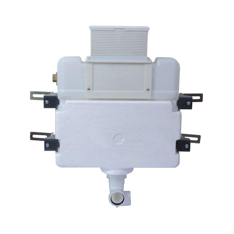 Pneumatic universal concealed cistern