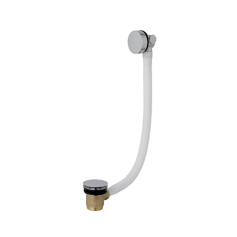 Round Waterfall Bath Filler inc waste