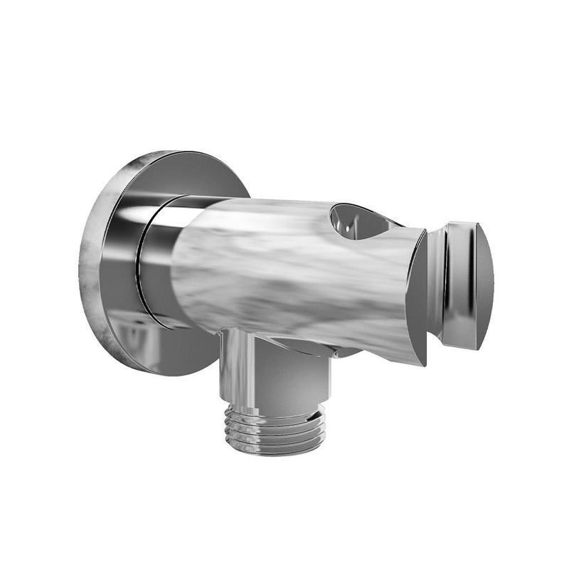Round Outlet Elbow with Shower Holder