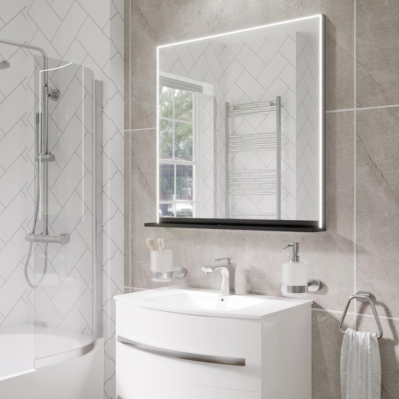 Arconi 800x800 LED Framed Mirror