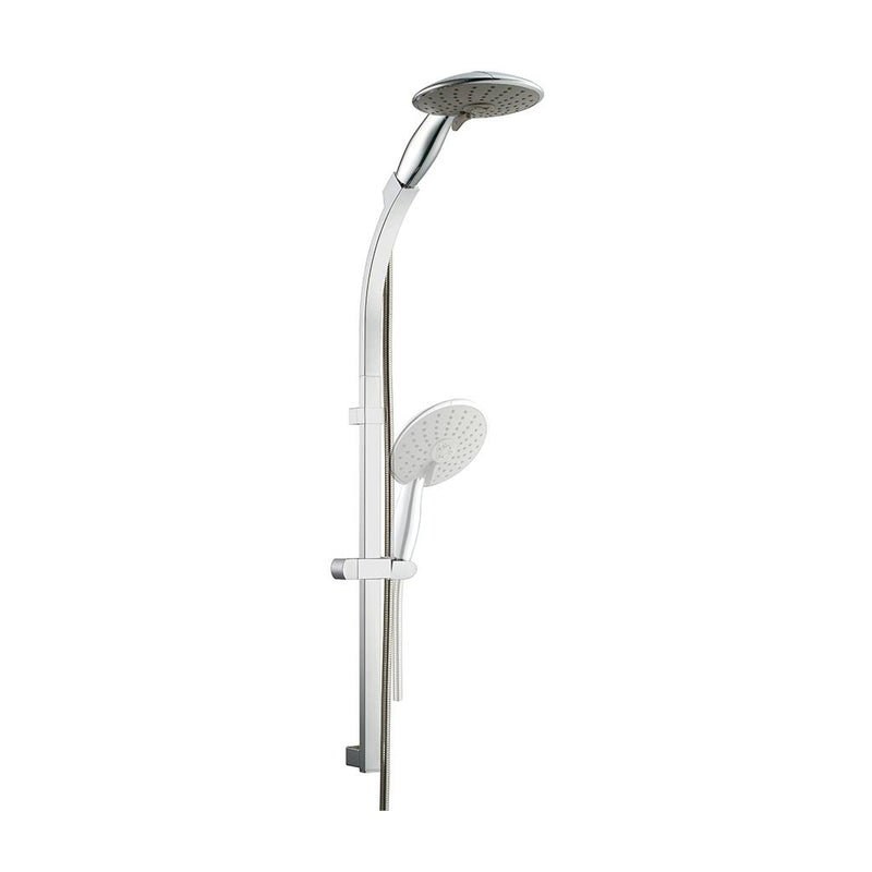 Dual Sliding Shower Riser Kit