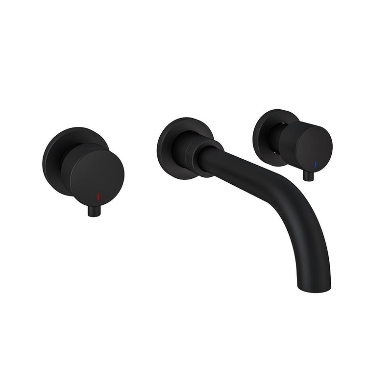 Meriden Three Hole Wall mounted Basin Tap set