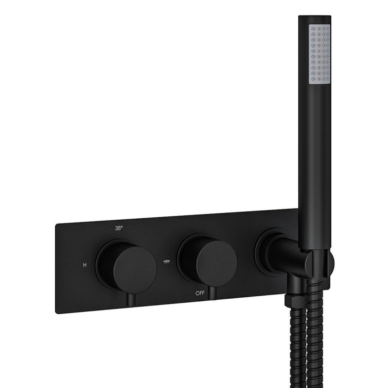 Meriden Two way Wall Mounted Thermostic Shower Valve with Hand set