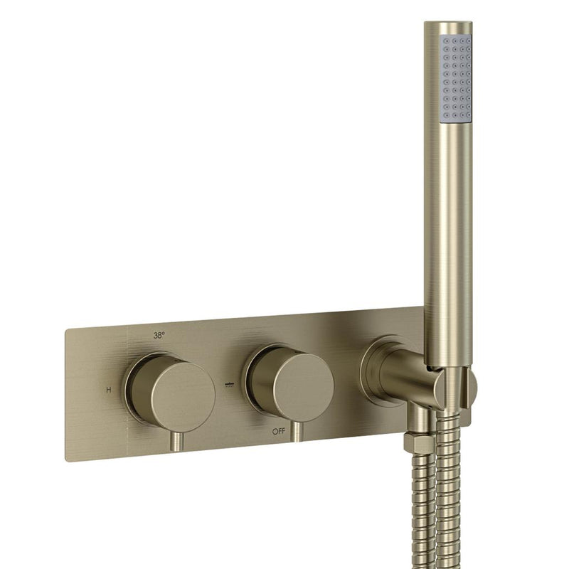 Meriden Two way Wall Mounted Thermostic Shower Valve with Hand set