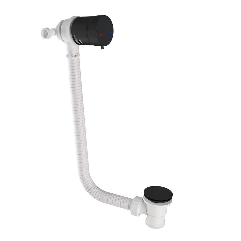 Bath Mixer Overflow Filler with Push Button waste