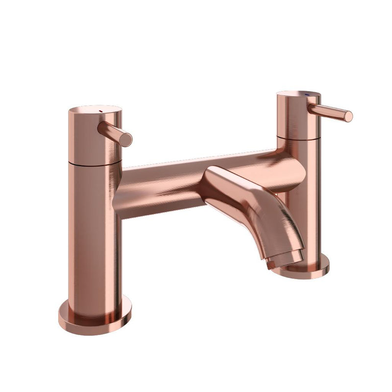 Meriden Bath filler with a curved spout