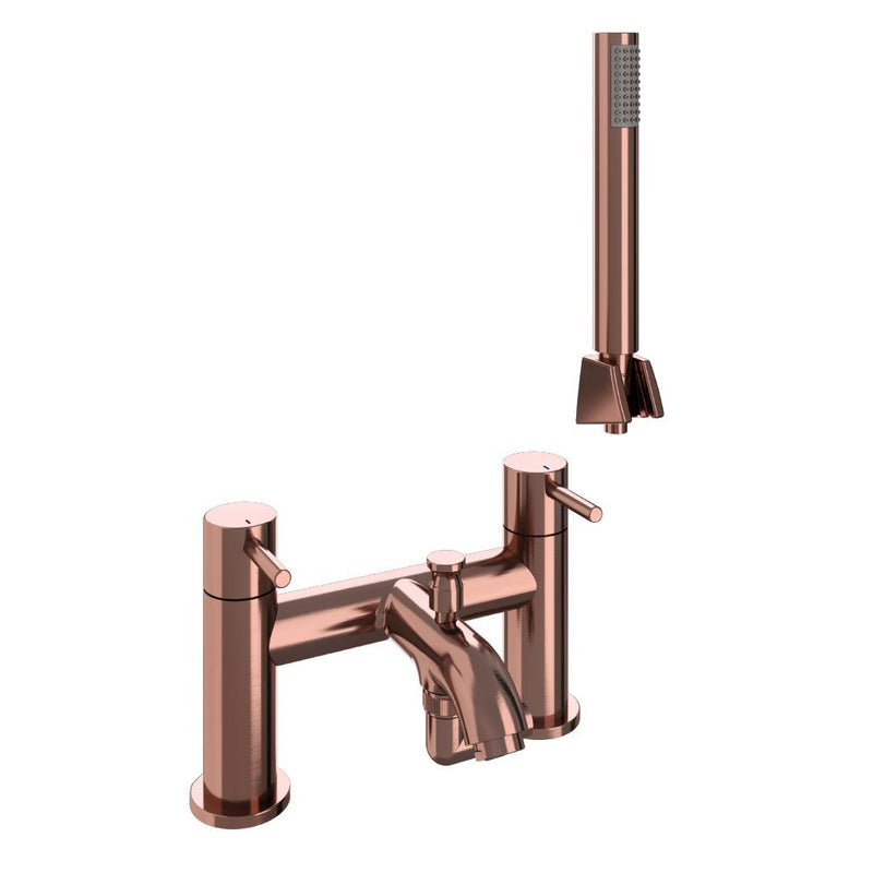 Meriden Bath Shower Mixer with handset, hose & holder