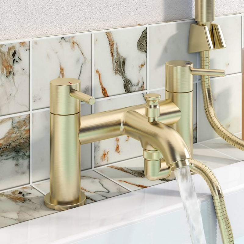 Meriden Bath Shower Mixer Hand set & hose & holder