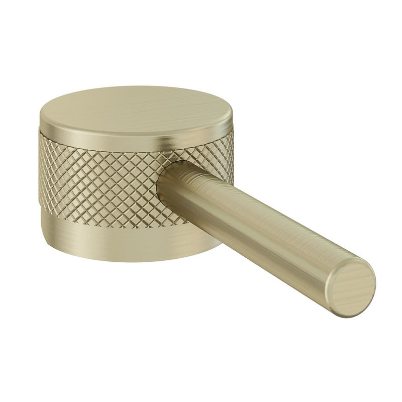Meriden Half knurling brass single handle with round lever for Basin Mono Mixer Tap