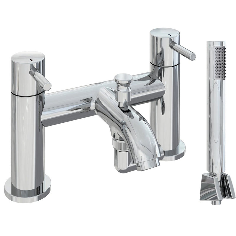 Meriden Bath Shower Mixer Hand set & hose & holder