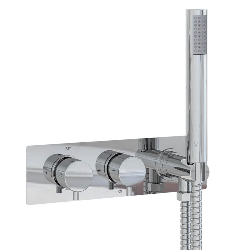 Meriden Two way Wall Mounted Thermostic Shower Valve with Hand set