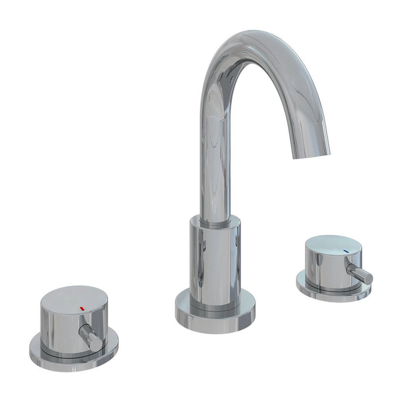 Meriden Three hole Basin mixer