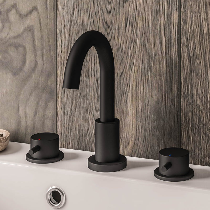 Meriden Three hole Basin mixer