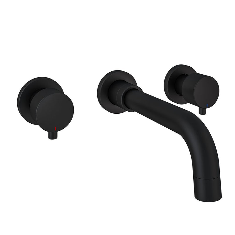 Meriden Three Hole Wall mounted Bath Tap set