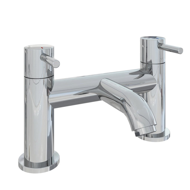 Meriden Bath filler with a curved spout