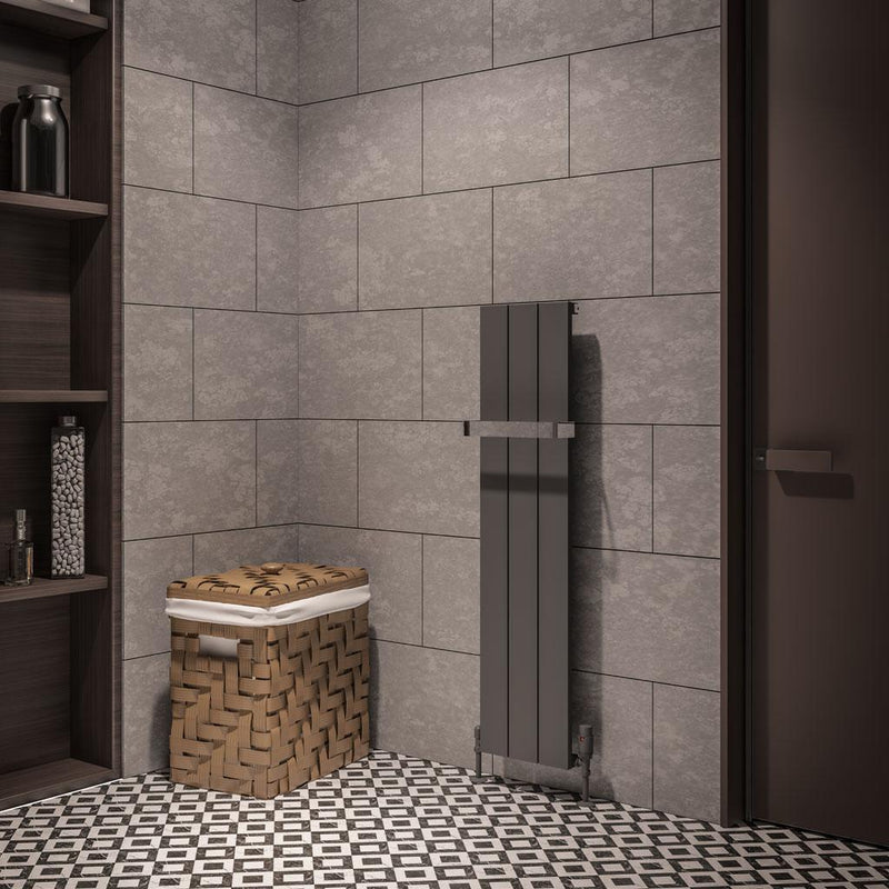 Rosano 1200 x 280 Aluminium Radiator