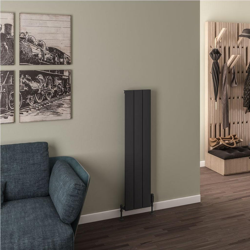 Rosano 1200 x 280 Aluminium Radiator