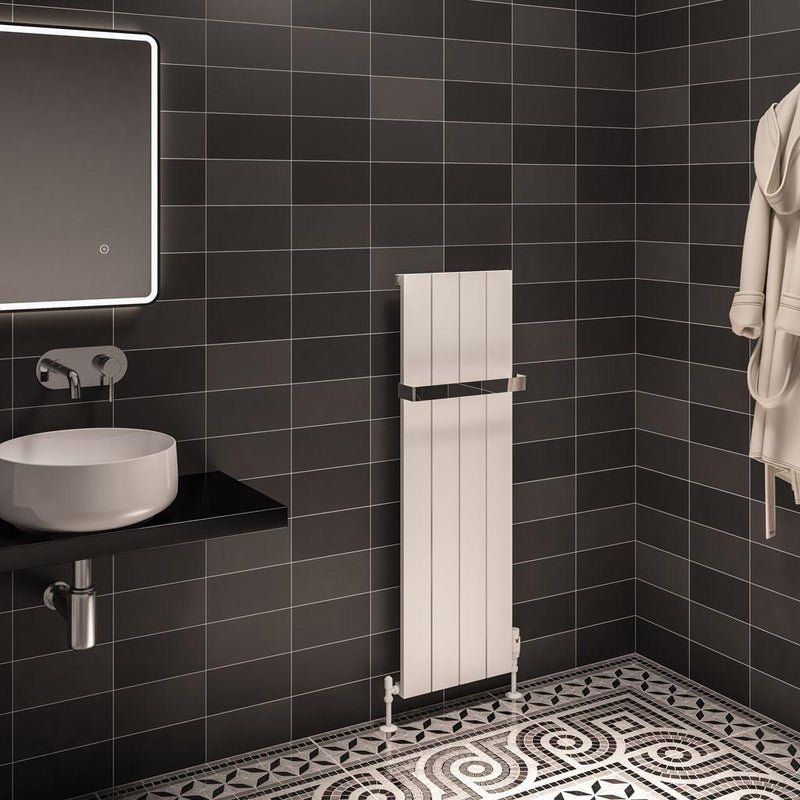 Rosano 1200 x 375 Aluminium Radiator