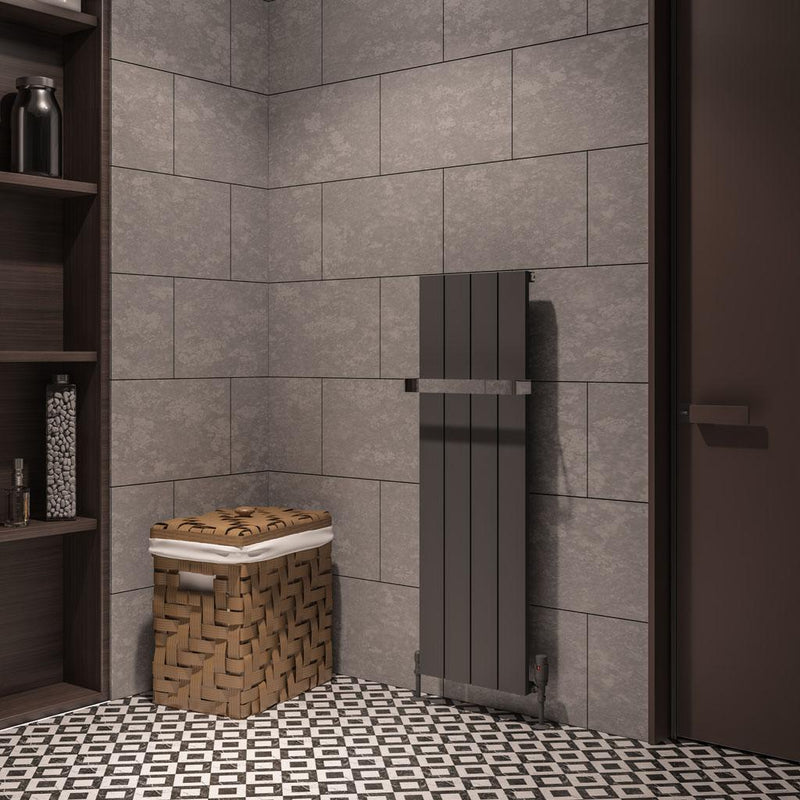 Rosano 1200 x 375 Aluminium Radiator