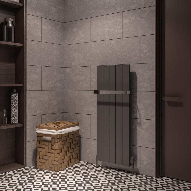 Rosano 1200 x 470 Aluminium Radiator