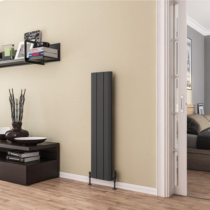 Peretti 1200 x 280 Aluminium Radiator