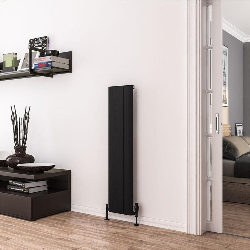 Peretti 1200 x 280 Aluminium Radiator