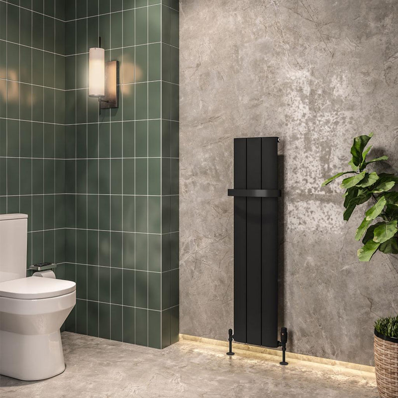 Peretti 1200 x 280 Aluminium Radiator