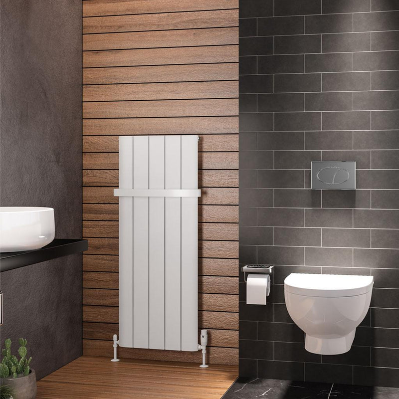 Peretti 1200 x 470 Aluminium Radiator