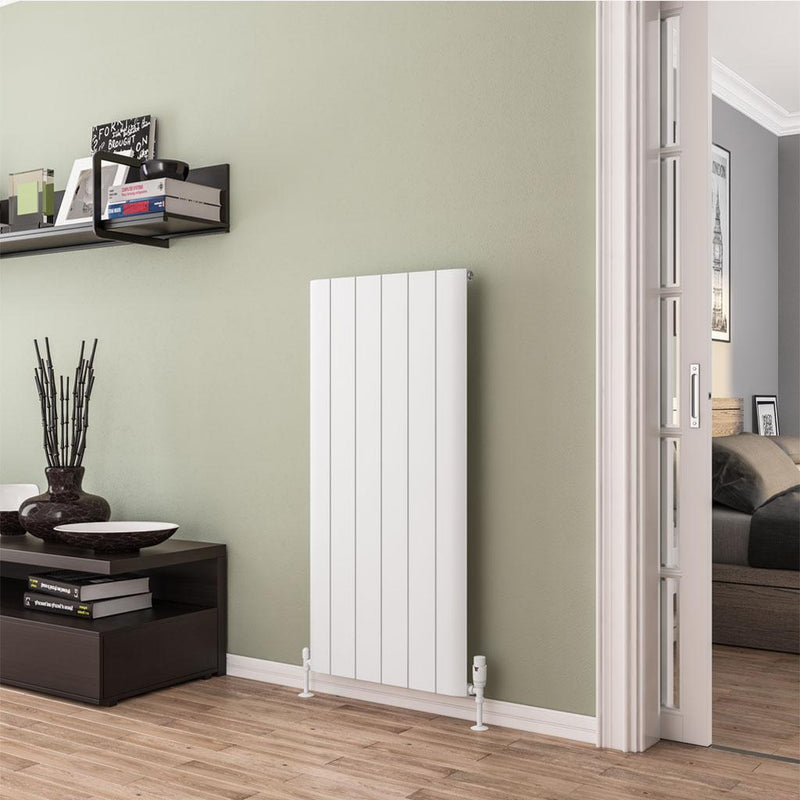 Peretti 1200 x 565 Aluminium Radiator