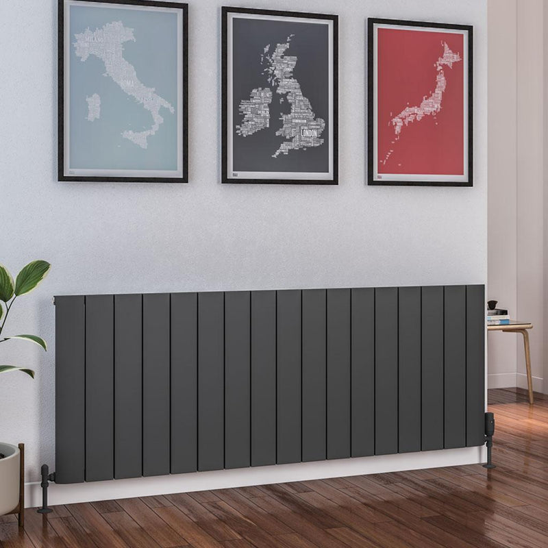 Peretti 600 x 1610 Aluminium Radiator