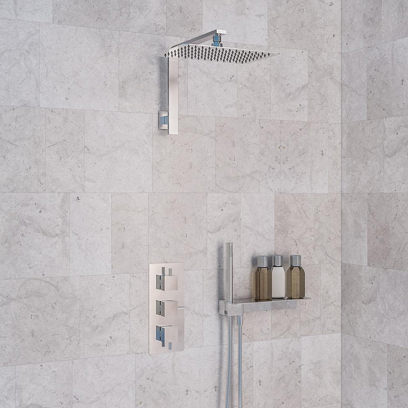 Con.Valve,Rec.Sho.Head,Square Sho.Arm&Shower Shelf