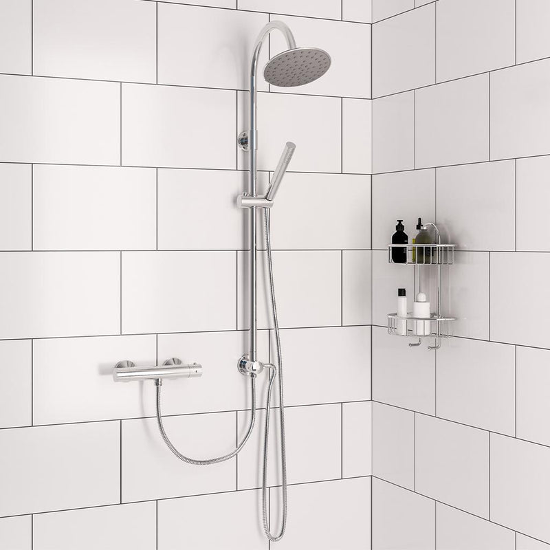 Exposed Bar Valve&Breeze Riser Shower Kit